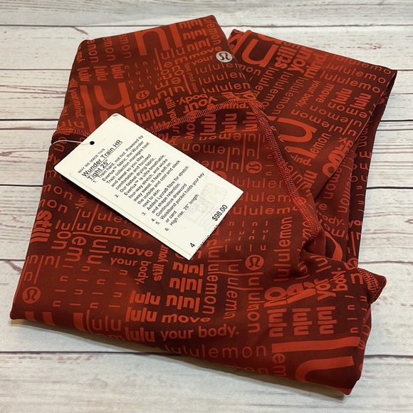 lululemon Wunder Train HR Tight 25” Size 4 - Picture 5 of 6